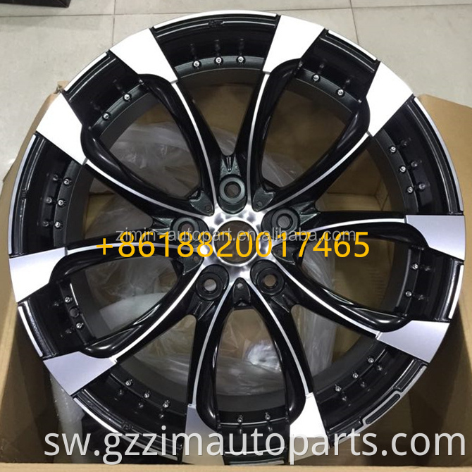 Bei ya Kiwanda Ubora wa 4x4 Magurudumu ya Gari Rim 22 inchi 20 Inch rims kwa FJ200 2016 LC200 Wald Sinema Magurudumu Rims